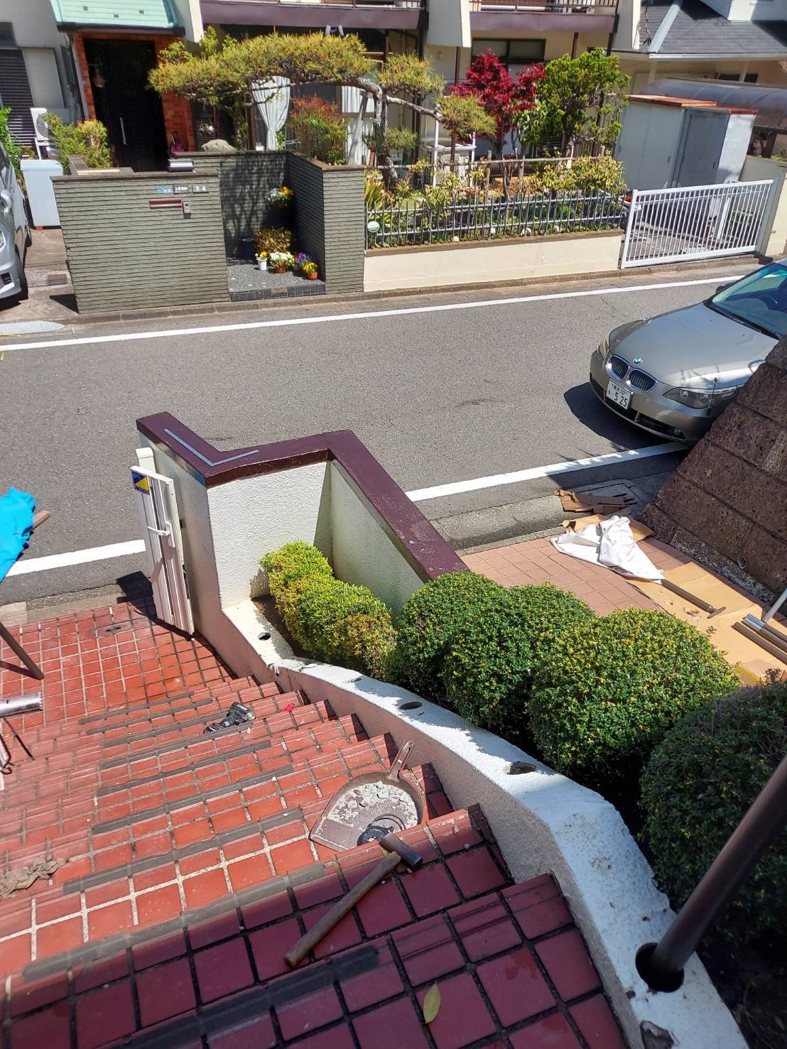 手摺取付工事【グリップライン歩行補助手すり】