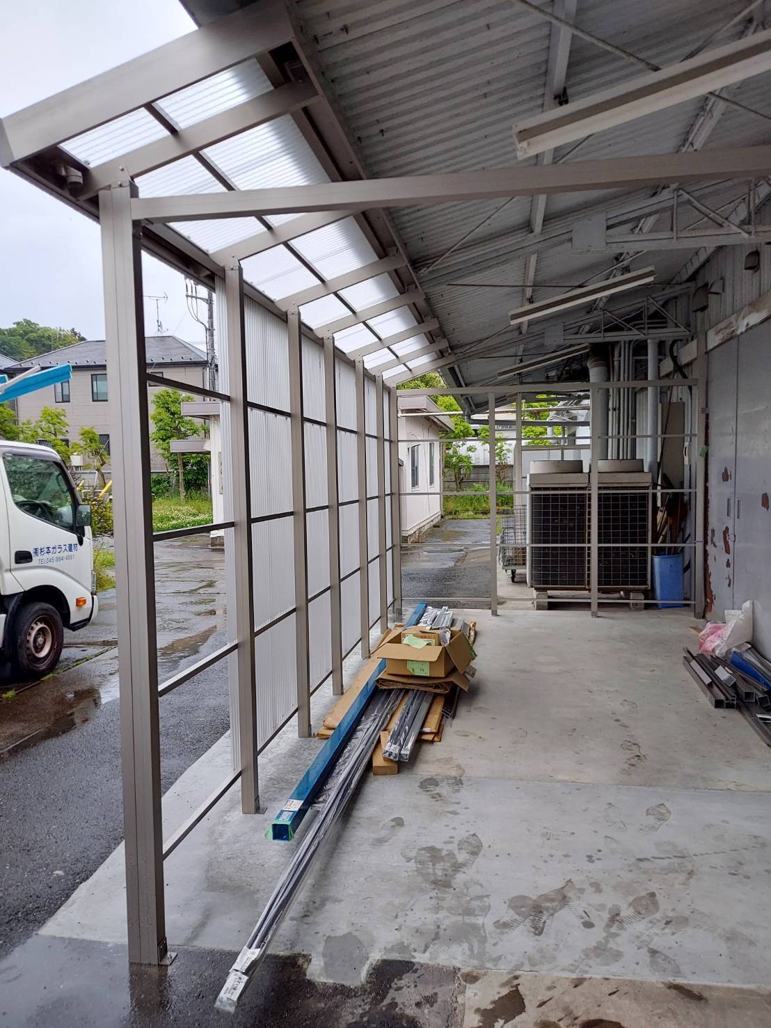 駐車場(ガレージタイプ)設置工事